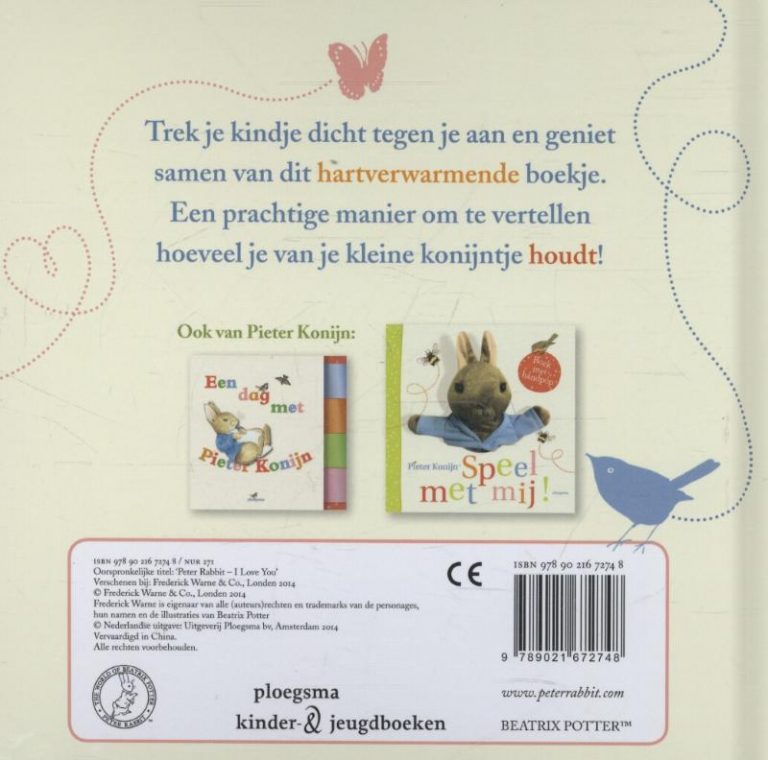 Pieter konijn | De liefste ben jij! | 9789021672748