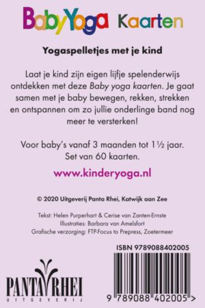 Baby-yoga kaarten | 9789088402005