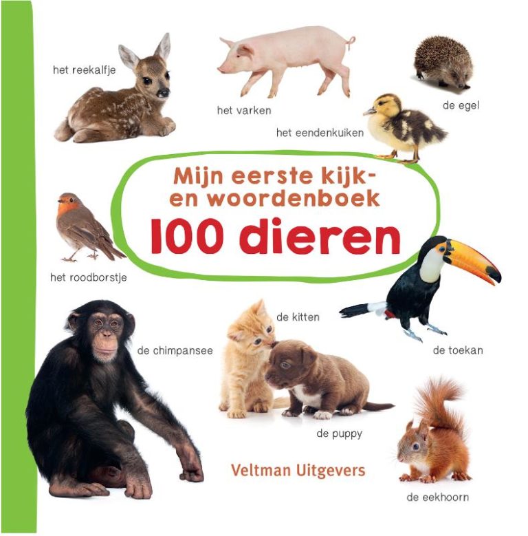 Mijn eerste kijk-en woordenboek: 100 dieren | 9789048318599