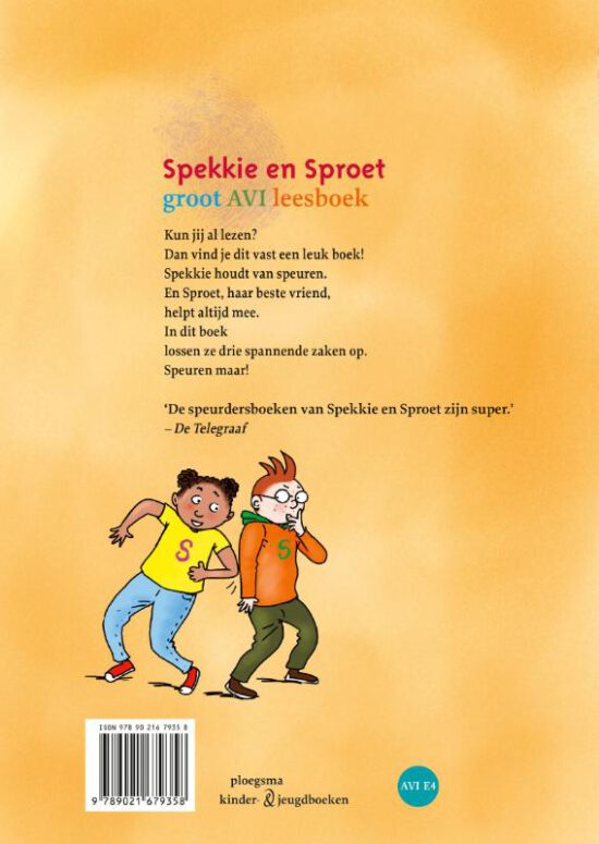 Spekkie en Sproet groot AVI leesboek | 9789021679358 | Rapunsel ...