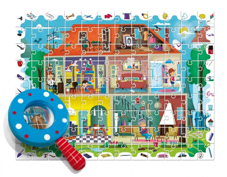 Baby Detective Puzzle - My Home (108) | 8008324074822