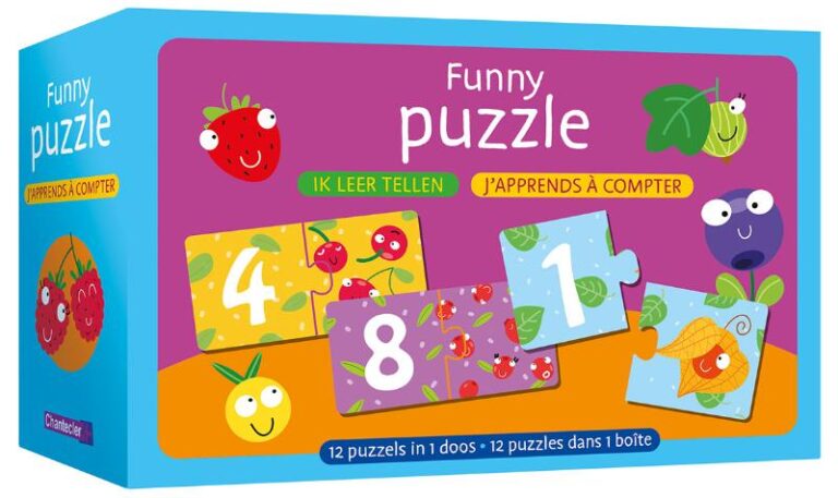 Funny puzzle - ik leer tellen | 9789044757408