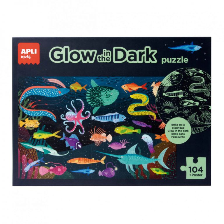 Glow in the dark puzzel oceaan | 8410782184553