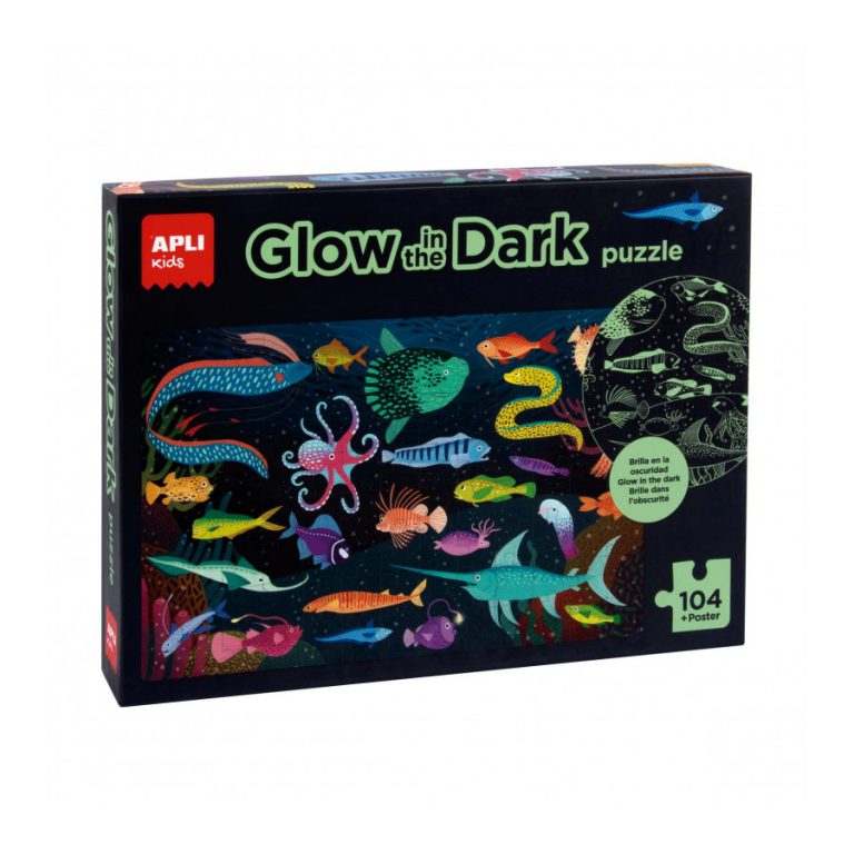 Glow in the dark puzzel oceaan | 8410782184553