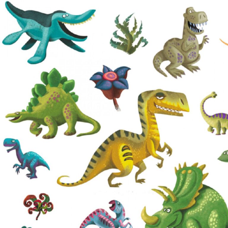 PAPER STICKERS - Dinosaurs - FSC Mix (Packaging) | 3070900088436