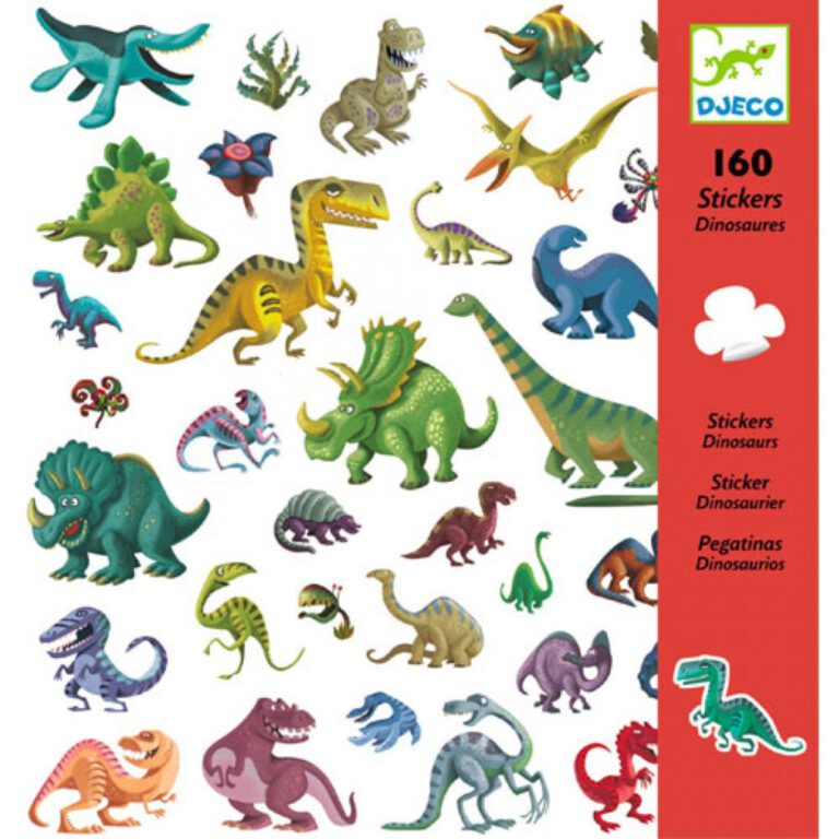 PAPER STICKERS - Dinosaurs - FSC Mix (Packaging) | 3070900088436