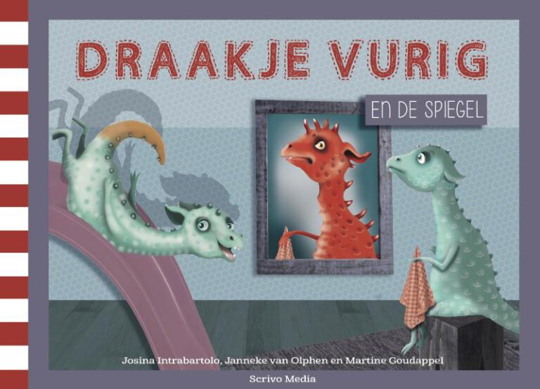 Draakje Vurig en de spiegel | 9789491687693