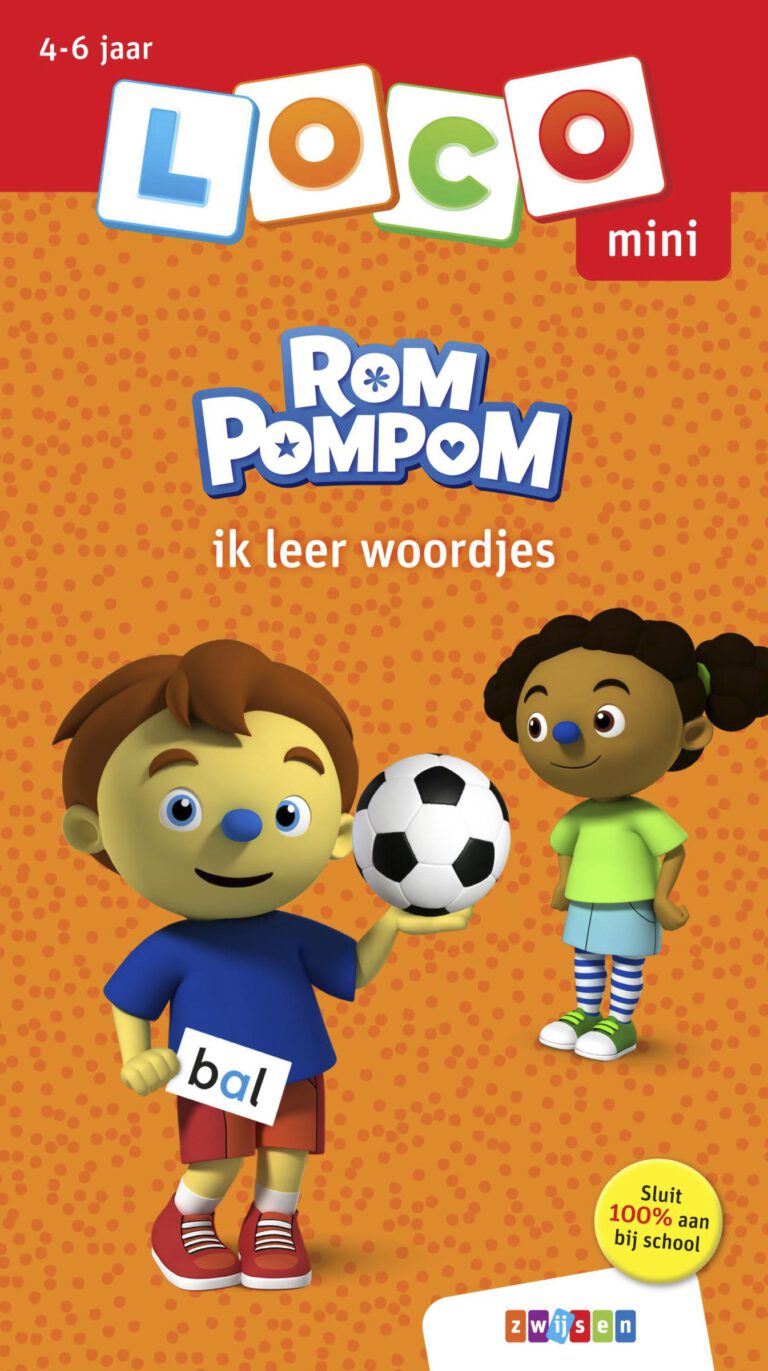 Loco Mini Rompompom ik leer woordjes | 9789048740369