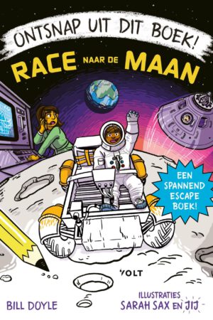 Ontsnap uit dit boek Race naar de maan