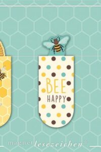 Magnetische boekenlegger bijen