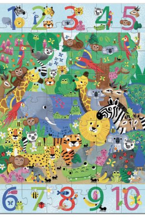 1 to 10 Jungle 54 pcs