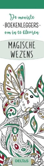 De mooiste kleurboekenleggers om in te kleuren - Magische wezens | 9789044758511