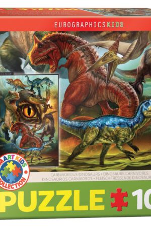 Carnivorous dinosaurs puzzel