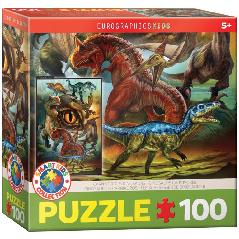 Carnivorous dinosaurs puzzel