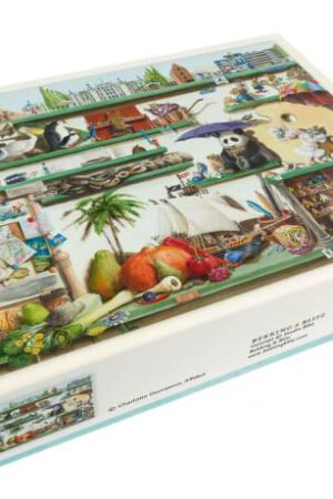 Puzzel Dieren op plank Alfabet 200 stukjes