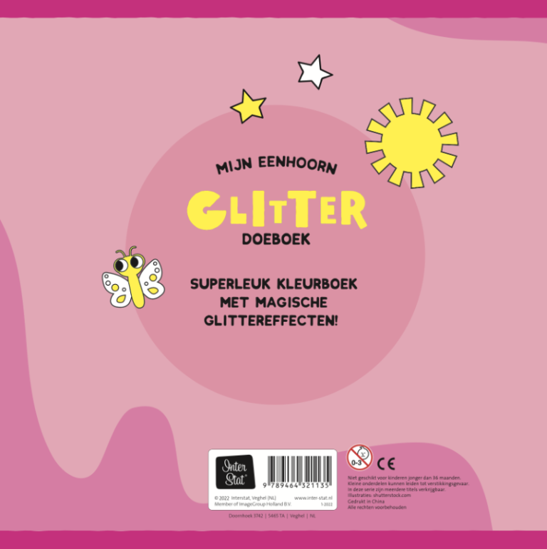 Mijn Eenhoorn Glitter Doeboek | 9789464321135