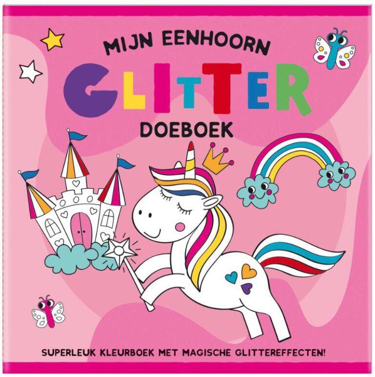 Mijn Eenhoorn Glitter Doeboek | 9789464321135