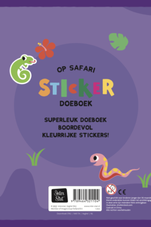 Op Safari Sticker Doeboek | 9789464321104