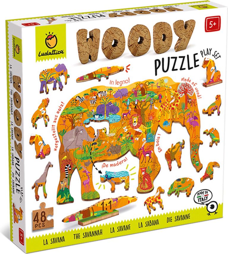 Woody Puzzle Savanne | 8057158621276