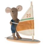 Maileg strandmuis surfer kleine broer | 5707304117858