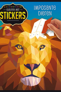 Kleuren met stickers Imposante dieren