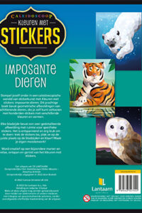 Kleuren met stickers Imposante dieren | 9789463547444 Kleuren met stickers Imposante dieren