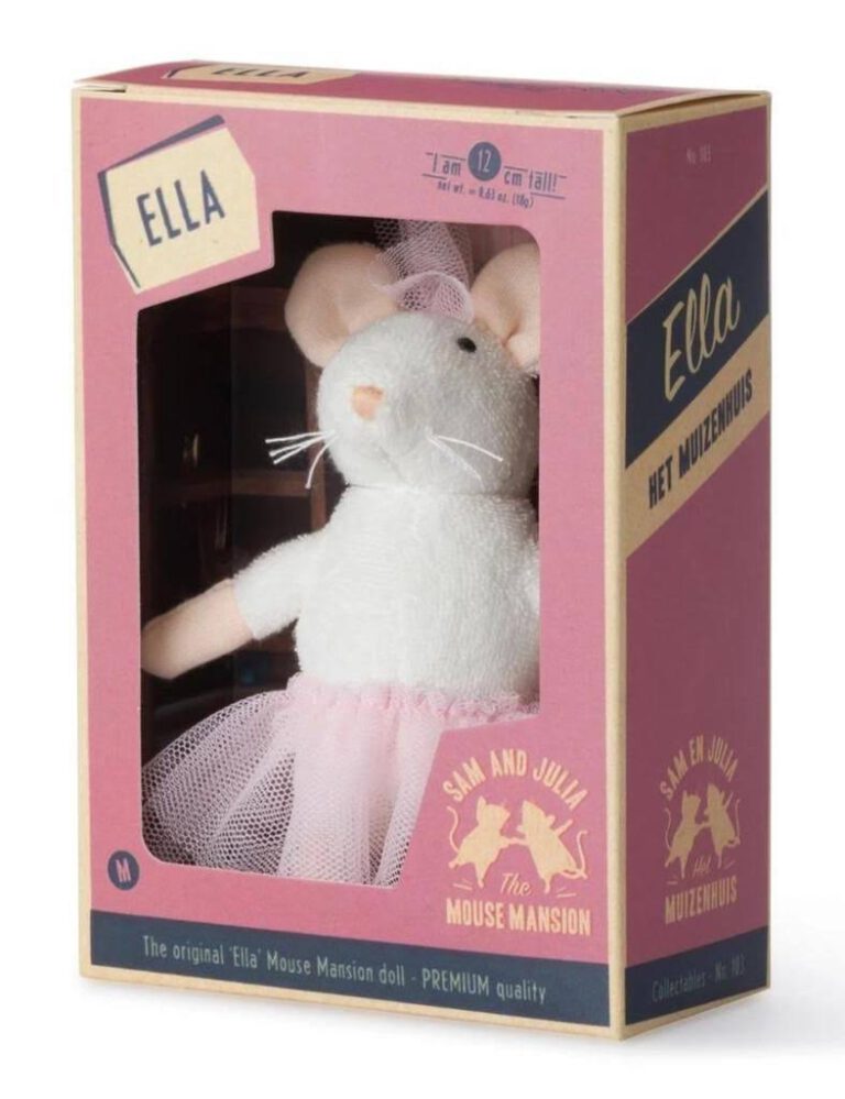 Knuffel Muis Ella