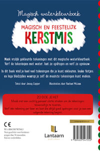 Magisch waterkleurboek Kerstmis