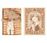 Maileg muis Slapend/wakker roze | 5707304122548