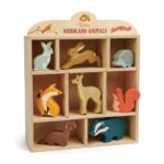 TenderLeaf houten bosdieren per stuk | 8434373000718 TenderLeaf set houten bosdieren