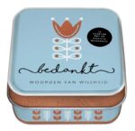 Wijsheid kaartjes Bedankt | 9789464081770