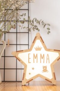 Gepersonaliseerde ster met licht groot | 8434373000114