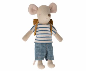 maileg-tricycle-mouse-big-brother-with-bag |
